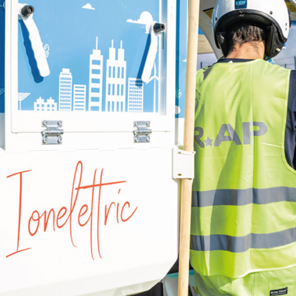 Véhicule électriques Trois roues pour le ramassage des ordures, Série Ioneletric